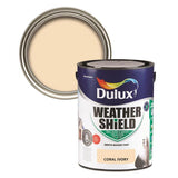 Dulux Weathershield Smooth Masonry Coral Ivory 5L