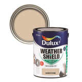 Dulux Weathershield Smooth Masonry Sandstone 5L