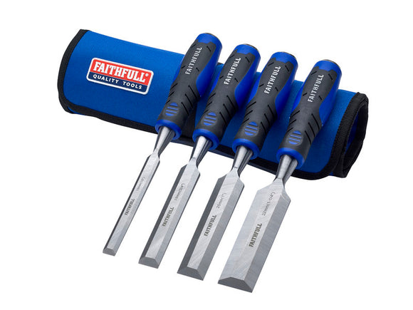 Faithful 4 Piece Chisel Set