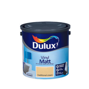 Dulux Vinyl Matt Traditional Cream  2.5L